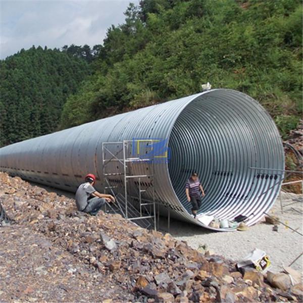 corrugate galvanized steel culvert